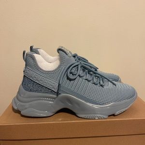 Steve Madden, Maxima Baby Blue Multi Sneakers